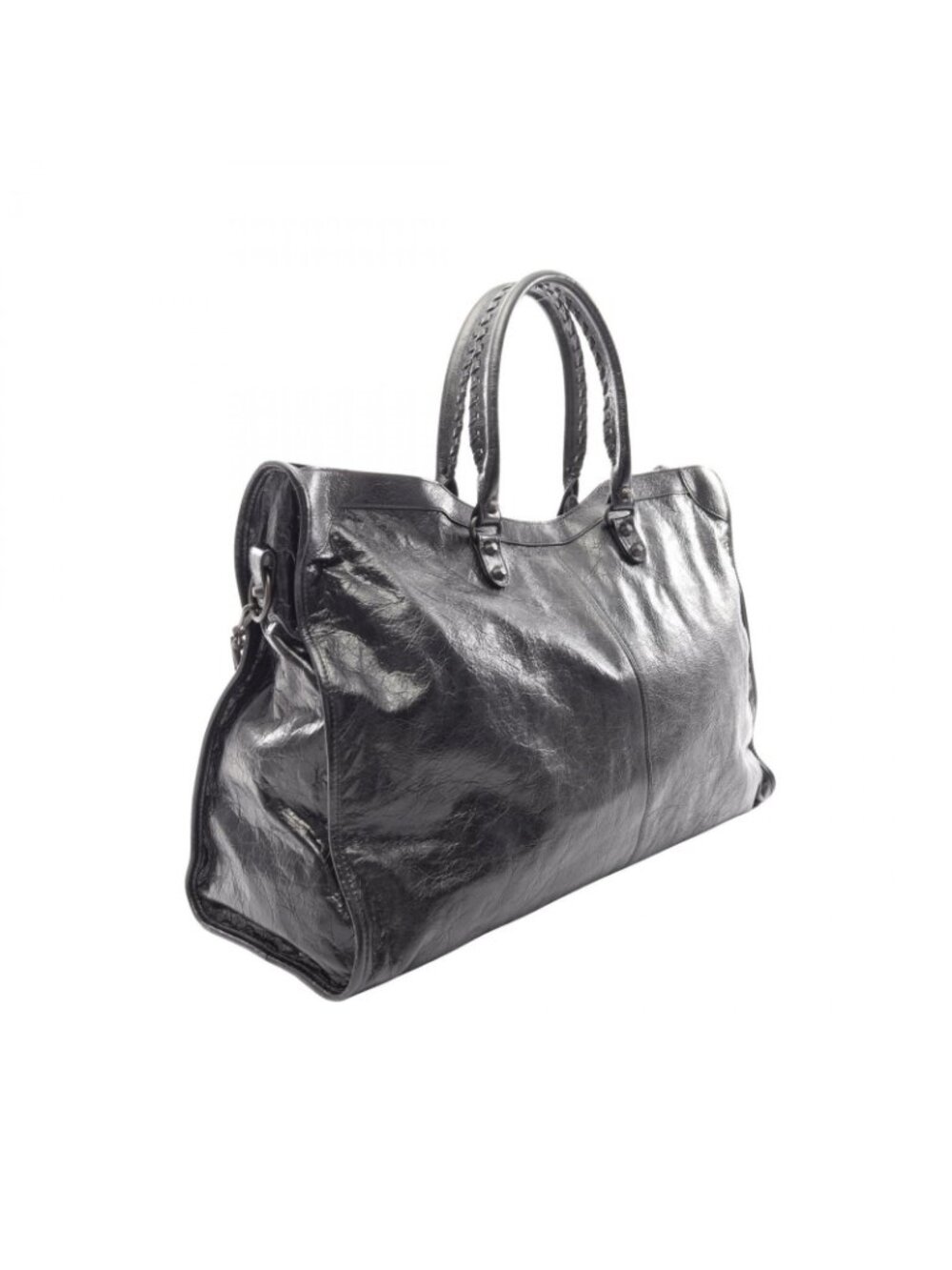Balenciaga Boston Bag le City 2-Way Black Leather - Picture 2 of 4